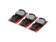 XCSOURCE 3pcs RTC DS1302 Real Time Clock Module with CR2032 Battery for Arduino TE658