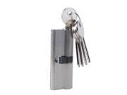 XCSOURCE Stainless Steel Lock Cylinder Barrel for UPVC PVC Aluminium Wooden Doors with 5 Keys 80mm 40 40 HS618