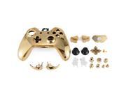 XCSOURCE Wireless Controller Gamepad Shell Replacement with Buttons Thumbsticks Custom Cover Case Golden for XBOX One AC666