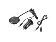 XCSOURCE Wireless Car Kit 3.5mm Bluetooth 3.0 Car Charger AUX Audio Hands free Stereo Music Player Control Mic 2.1A USB Charger AC684
