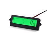XCSOURCE 8 63V LCD Lead acid Battery Capacity Tester Indicator Lithium ion Battery Meter Panel Status Monitor Green Backlit BI664