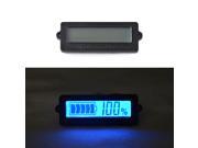 XCSOURCE 8 63V LCD Lead acid Battery Capacity Tester Indicator Lithium ion Battery Meter Panel Status Monitor Blue Backlit BI665