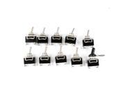XCSOURCE® 10pcs KN3C 101 Heavy Duty 20A 125V 15A 250V SPST 2 Terminal Pin ON OFF Toggle Switch Waterproof Cap Black TH291