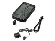 XCSOURCE SUNDING Wired Cycle Computer Digital LCD Backlight Odometer Speedometer for Bike Bicycle Cycling MTB CS247