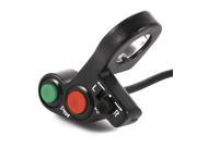 XCSOURCE® 12V Motorcycle Headlight Switch 7 8 22mm Handlebar Scooter ON OFF Horn Turn Signal Control Mounting Bracket MA518