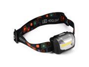 XCSOURCE® Super Bright COB LED Headlamp Outdoor Sports Headlight Helmet Adjustable Headband Black LD748