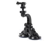 XCSOURCE® Double Suction Cup Mount For GoPro3 3 4 4S Session and Free Quick Release Buckle Tripod Adapter Bracket OS495