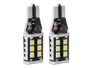 XCSOURCE® 2pcs T10 194 W5W 2835 15SMD LED Bulbs Replacement 10W White for Car Reading Lights License Plate Lights Lamps MA743