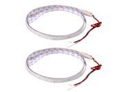 XCSOURCE® 2pcs 60CM RGB SMD LED Strips Light Lamp Automatically Change Patterns for DC 12V Cars Vehicles MA759