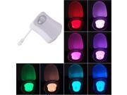XCSOURCE® Toilet LED Light Bowl Motion Detection Sensor Automatic Bathroom Seat Nightlight Lamp 8 Colors Changing AH192