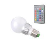 Sunix® Sunix 3W E27 RGB LED Bulb Light 16 Colors Changing Lamp 24 Key Remote Controller SU713