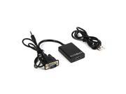 XCSOURCE® SUNIX 1080P VGA to HDMI HD Audio Video TV AV Cable USB Converter Adapter for PC AC310