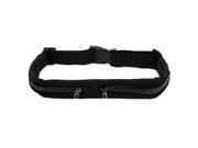 XCSOURCE® Outdoor Sports Waterproof Flexible Waist Bag Running Cycling Belt Waist Pack Double Pocket for iPhone Android Phone Black OS590