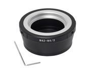 XCSOURCE® Lens Adapter for M42 lens to Panasonic G1 G2 G3 GH1 GH2 M4 3 GF1 GF2 GF3 Micro 4 3 DC153
