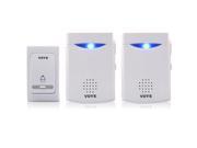 XCSOURCE® 38 Songs Musical Tunes 2 Receiver Doorbell with Wireless Remote Control HS103