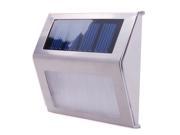 Xcsource® Solar Power LED Stainless Steel Outdoor Garden Fence Wall stair Light Lamp LD323