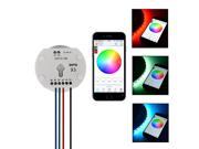 Sunix® Sunix RGB LED Strip Light Bluetooth Remote Controller DC 12 24V for iOS Android Smartphones SU706