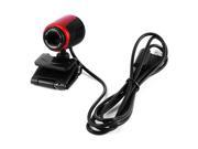 XCSOURCE® USB 2.0 0.3Megapixel HD Camera Web Cam with Mic Stand Clip Rotary for Desktop Skype Computer PC Laptop AH228