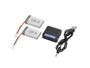 XCSOURCE® 2pcs 3.7V 800mAh 25C Lipo Battery 4 in 1 Battery Charger For Syma X5 X5C X5SC X5SW Quadcopter BC588