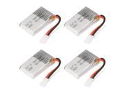 XCSOURCE® USB Charger Set of Upgraded 3.7V Lithium Polymer 240mAh 4pcs LiPo Battery for RC Quadcopter RC218