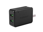 XCSOURCE Tronsmart 4.8A Dual USB Wall Charger with Quick Charge 2.0 Technology Foldable US Plug BC643