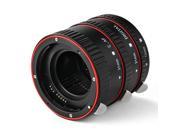 XCSOURCE® Auto Focus Macro Extension Tube Set 13mm 21mm 31mm Red for Canon EOS DSLR SLR EF EF S Lens Extreme Close Up DC731