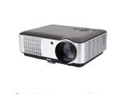 HD Video Projector Home Theater 2800 Lumens 1280x800 Beamer for Game Movie Black Color