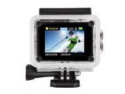 GBB Upgrade 2.0 LCD 12MP 1080P HD Sports Action Camera Video Camcorder Kit 170° Wide Angle Lens 100 Feet 30m Underwater Extra Batteries and Mounting Acc