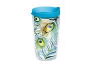 Tervis Tumbler Peacock 16 oz. tumbler with lid