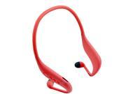 Outdoor Sports Red Wireless Headphone Bluetooth V4.0 Headset Earphone Stereo Music MP3 Player FM Radio for iPhone Samsung
