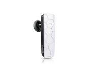 White Portable Wireless Bluetooth headphone Smart Hands Free Black Ear Hook Noise isolating for iPhone Cellphone Samsung