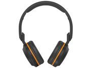 Black Orange Portable Wired Wireless Bluetooth 4.0 HIFI Headphone Deep Bass NFC Microphone Stereo Surround Headset for Bluetooth Smartphone Tablet