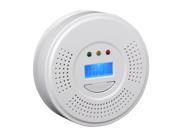 Smart Carbon Monoxide Detector Alarm Voice Prompt LCD Display CO Gas Concertration Sensor