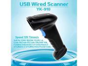Ship from USA !!! YK 910 Wired Barcode Scanner Barcode Reader Handheld Barcode Scanner USB Scanner USB Barcode Scanner 1D