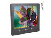 Ship from USA !!! 8 inch 1024*768 TFT LCD Color Monitor VGA BNC Video Audio for PC CCTV Cam