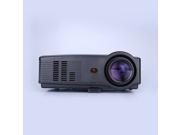Projector LED 1080p Home Theater Household Black Stereo For Family Office Party
