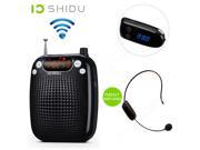 Mini FM Waistband Stereo Voice Amplifier Booster W Wireless Headset Microphone