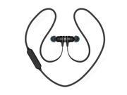 BX335 Magnetic Switch Wireless Earphone Sweatproof Portable For Smart Cell Phone Black