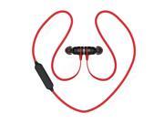 BX335 Magnetic Switch Wireless Earphone Sweatproof Portable For Smart Cell Phone Red