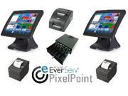 Pixel Point Pro Complete Restaurant 2 Station Bundle With Kitchen Printer