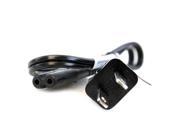 100 Lot 2 Prong AC Power Cord Cable US Plug Adapter 19 for all use K0022