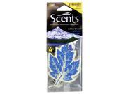Auto Expressions Scents Leaf Outdoor Breeze Air Freshener 4 Pack NOR28 4P
