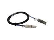 LOT OF 2 EMC Amphenol Molex 2 Meter SFF 8088 to SFF 808 Mini SAS Cable 038 003 787