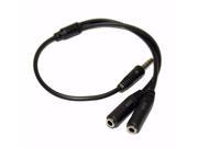 NEW Dell 8 Audio Extension Adapter Cable Mono 1 8 Male to Stereo 1 8 Female KNWM4