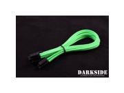 Darkside 24 Pin ATX 12 30cm HSL Single Braid Extension Cable Blue UV DS 0627