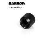 Barrow Multi Link Coupler Adapter 12mm OD Rigid Tube Black TYDJ12 V1