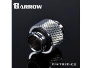 Barrow G1 4 10mm Male to Male Adaptor Fitting Silver TB2D 02 Silver