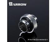 Barrow G1 4 5mm Male to Male Adaptor Fitting Silver TB2D MINI01 Silver