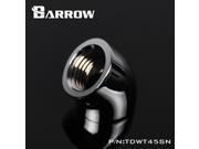 Barrow G1 4 45 Degree Female to Female Angled Adaptor Fitting Silver TDWT45SN Silver