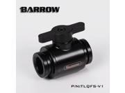 Barrow G1 4 Mini Ball Valve Fitting Metal Handle Version Black TLQFS V1